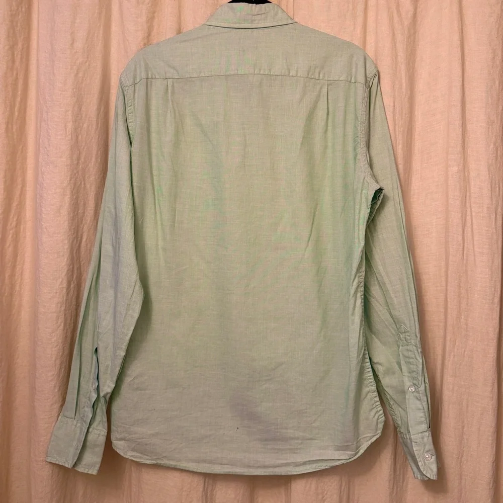 J. Crew Pastel Green Shirt